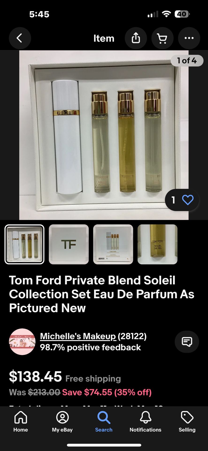 Tom Ford Perfume 
