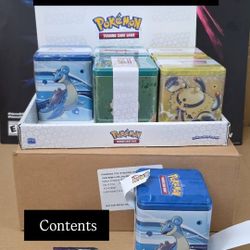 Pokemon Stacking Tin
