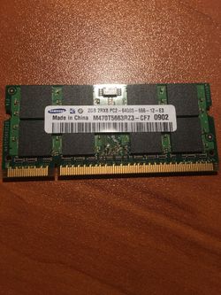 Laptop Ram Memory