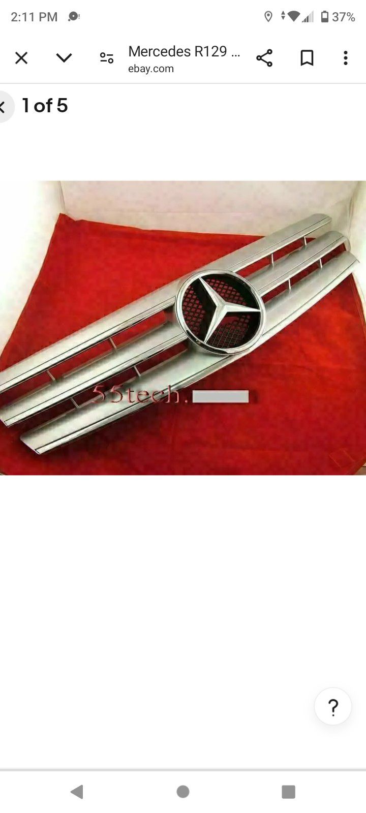Front Grill For Mercedes-Benz R129