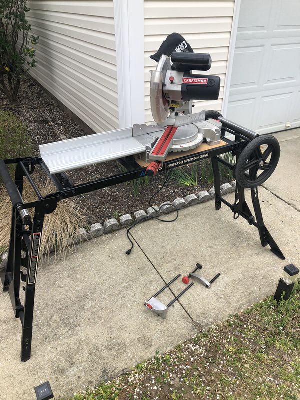 Craftsman 10" Compact Sliding Compound Miter Saw with Laser Trac