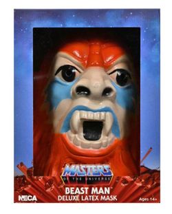 NECA Masters of the Universe Beast Man Deluxe Latex Mask