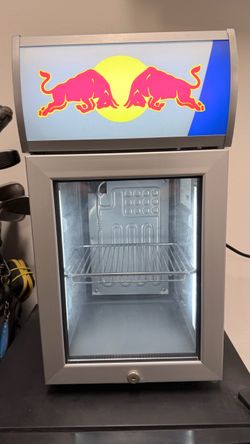 Red Bull Mini Fridge