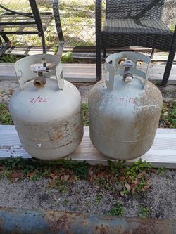 Empty Propane Tank Your Choice 
