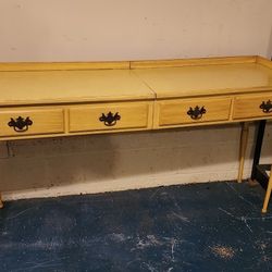 Yellow Console Table 50 OBO