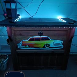 Patio Bar Or  Dad's Garage  / Outdoor Gazebo Bar Hangouts., 