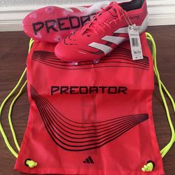 Adidas Predator Elite Firm Ground Cleats - Men’s Size 10.5