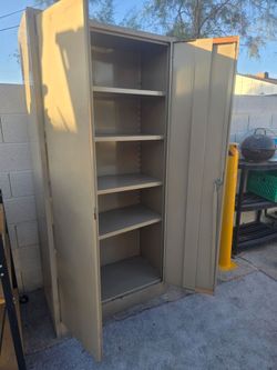 Metal tall cabinet