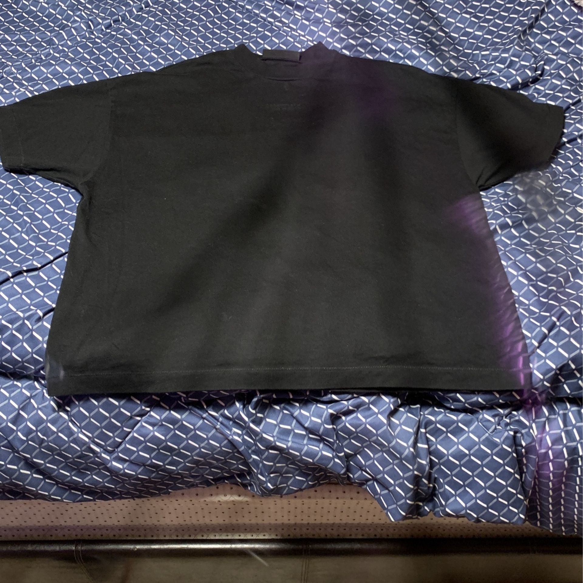 FEAR OF GOD ESSENTIAL Tee Jet Black