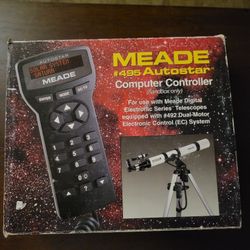 MEADE 495 Autostar Computer Controller Handbox for Digital Electronic Telescope