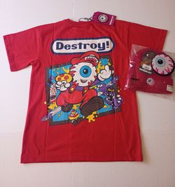 Mishka Tee and Beanie