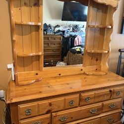 Night Stand with mirror