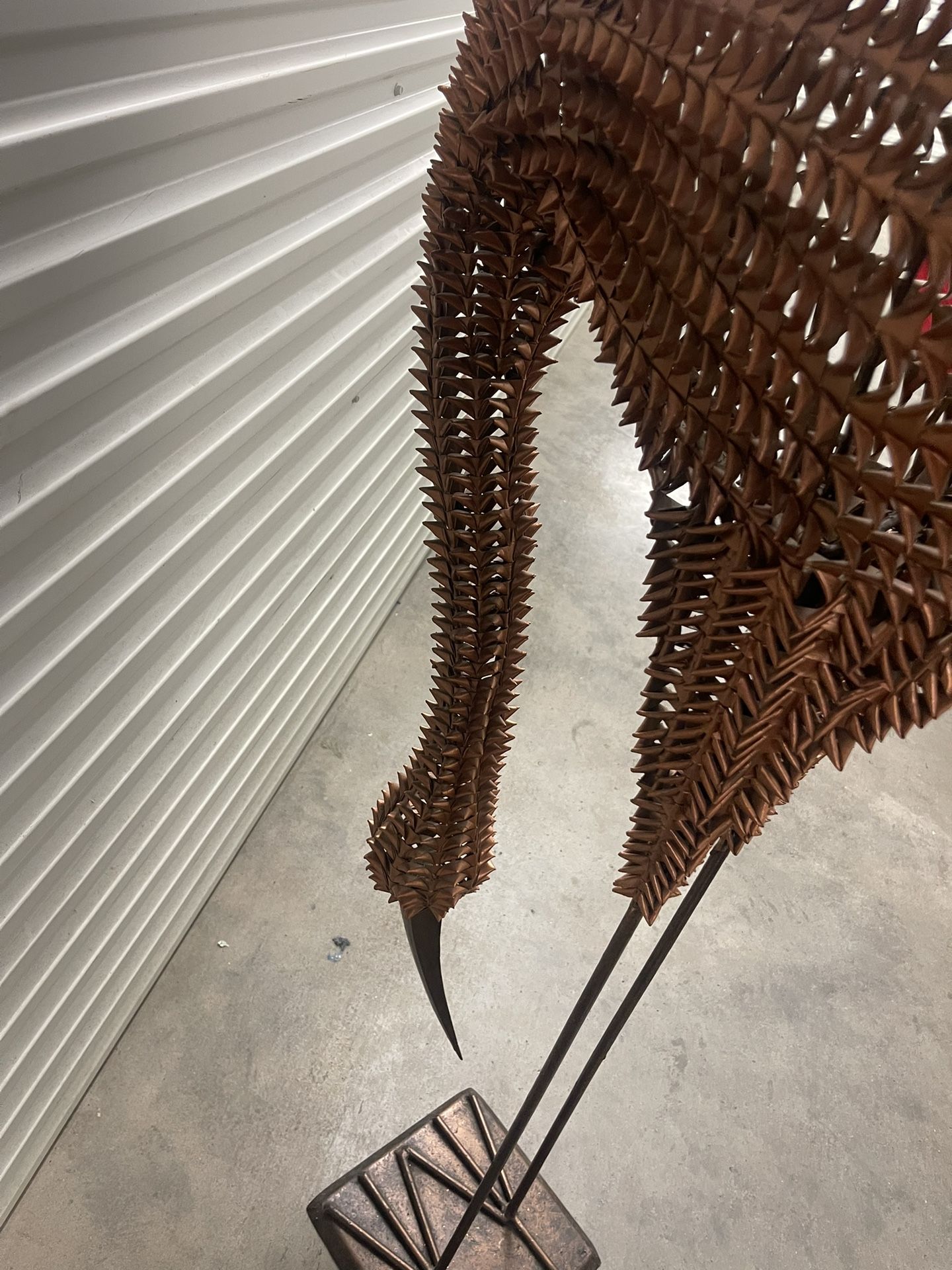 26” x 11” 28” Life size sculpture from the 1970s in pristine condition! From a smoke free pet free home