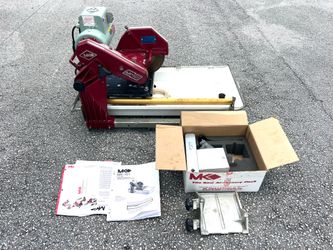 I have a MK Diamond MK101 24 Wet Tile Saw