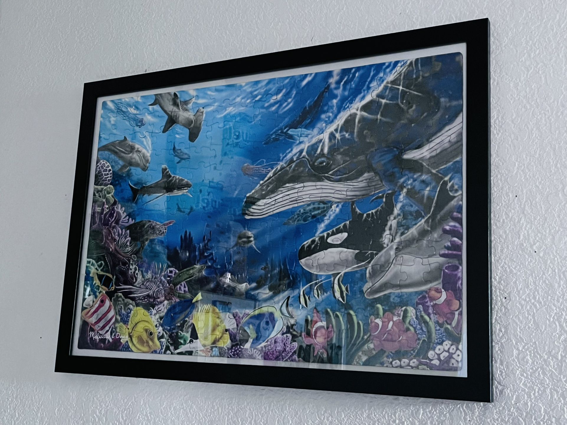 I Do Puzzles, Glue, and Frame For You