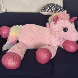 Super cute huge pink unicorn!!!!