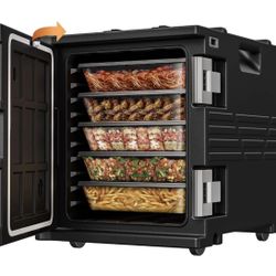 82 quart hot box food warmer with wheels