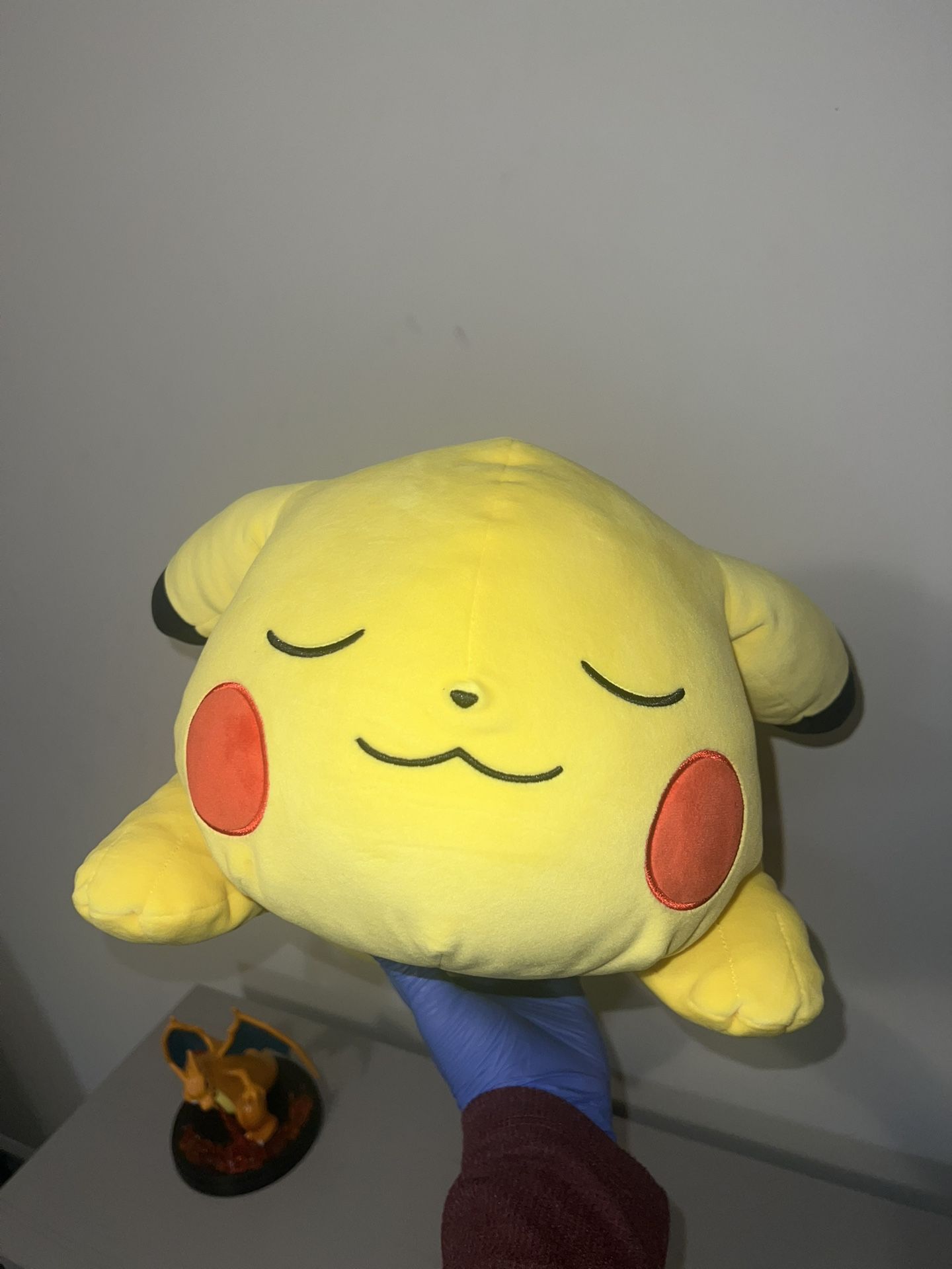 Pokemon Sleeping Pikachu Plush Pillow (22 Inches)