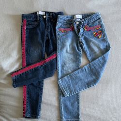 2 Gliders  Fashion Jeans For Girl 