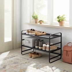 VERSATILE METAL - MESH SHELVING HOLDS FOLDED CLOTHING, SHOES & BINS 