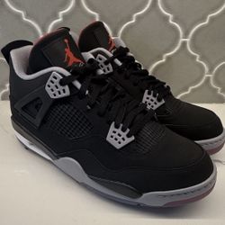 Nike Air Jordan 4 Golf “Bred” Size 13 # CU9981 002