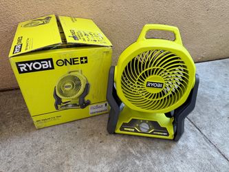 RYOBI ONE+ 18V Cordless Hybrid WHISPER SERIES 7-1/2 in. Fan (Tool Only)