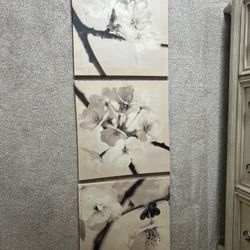 IKEA Floral Canvas Set