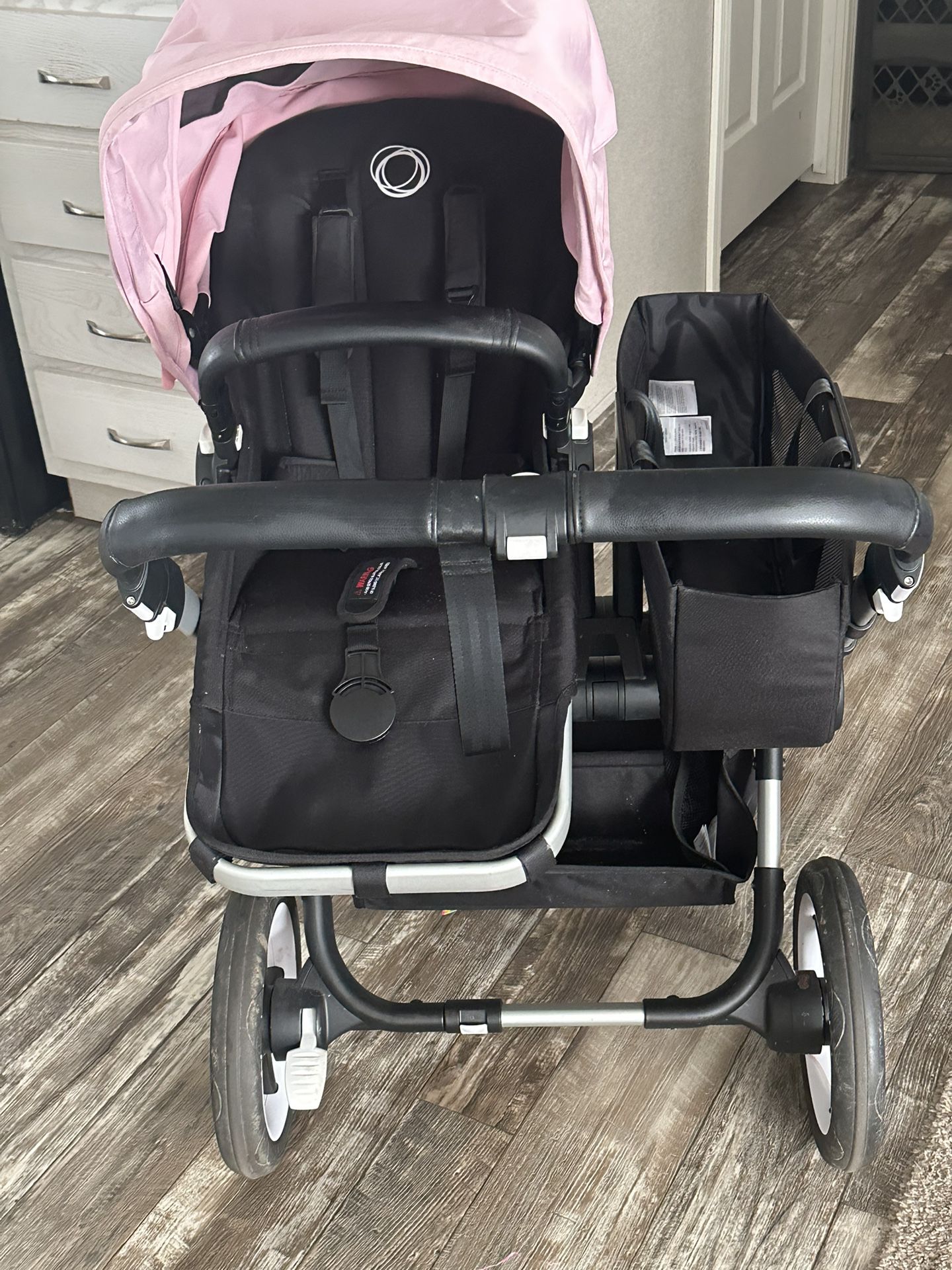 Bugaboo Donkey With Bassinet, Car seat Adapter, And Extra Sun Cover