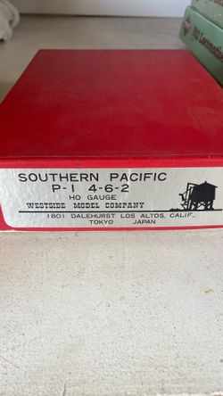 HO SOUTHERN PACIFIC P-1 4-6-2 West Side Model (BRASS)