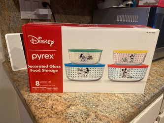Disney Pyrex containers