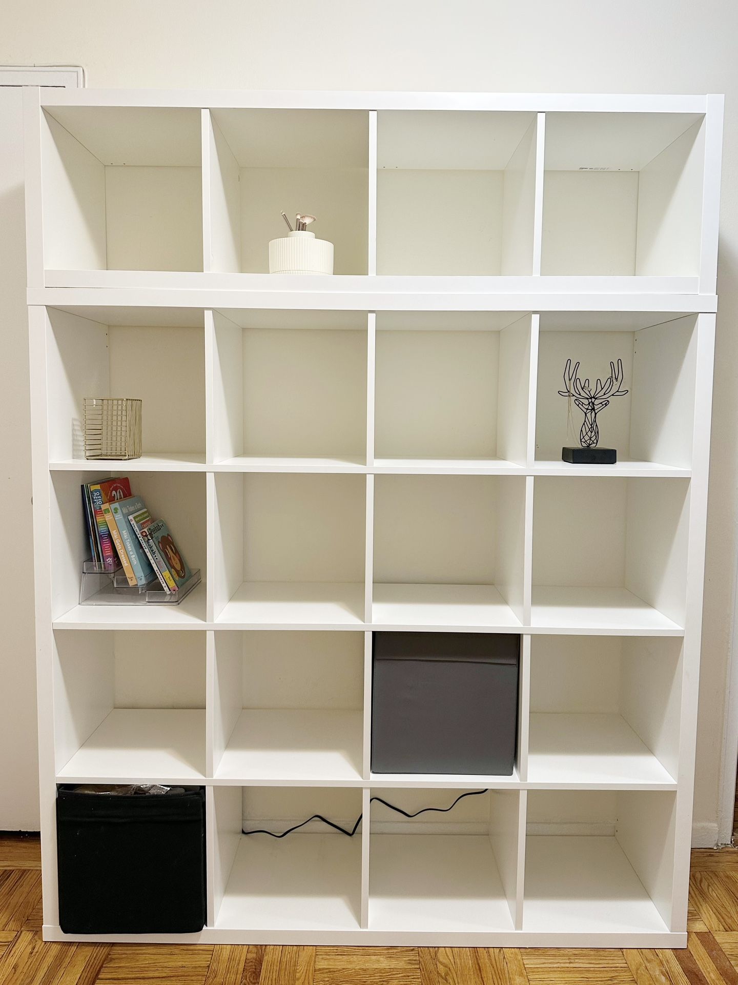 White Kallax Shelf Unit