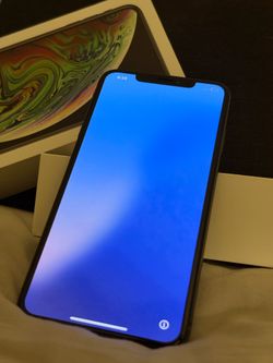 iPhone XS Max Space Gray 64GB Unlocked.