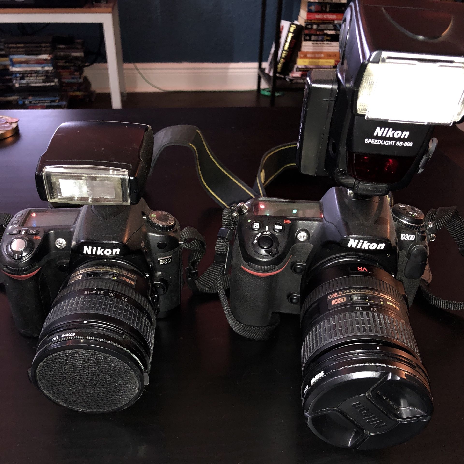 NIKON D80 & D300 BUNDLE *CAMERA BODIES ONLY*