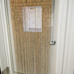 Vintage Bamboo Curtain
