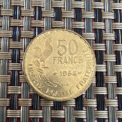 1954 50 FRANCS