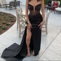 LaDivine Prom Dress Black 