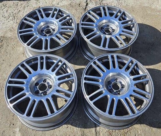 5x100 18X8.5 Crimson inc. RACING SPARCO lightweight wheels