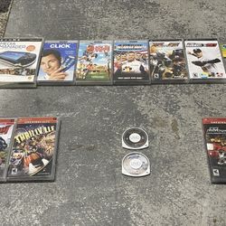 PSP Games and Movies (Prices in Description)