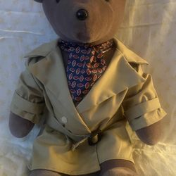 Vintage 1979 North American Bear Co HUMPHREY BEARGART BOGART. Mr Bear