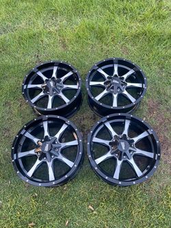 UNIVERSAL 5 LUG RIMS (RINES) & TIRES (LLANTAS) (5x5.5) & (5x5) size: 20”