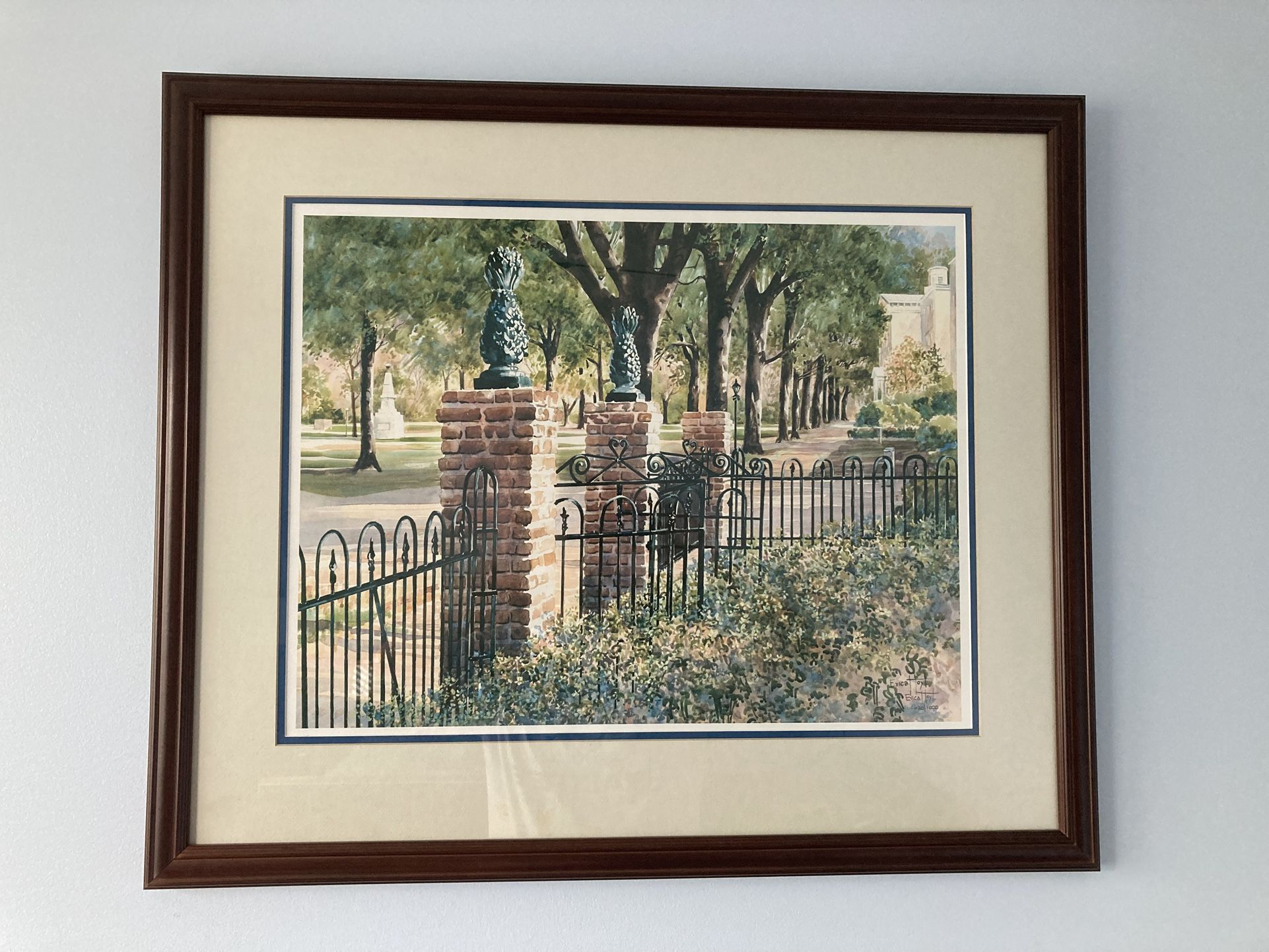 “USC Horseshoe II” Framed Print By Erica Hoyt