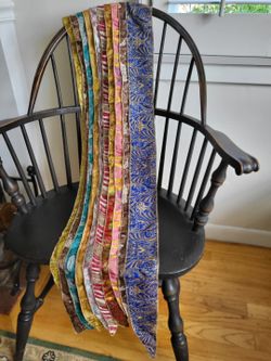 New Multicolored 100% Rayon Saree 