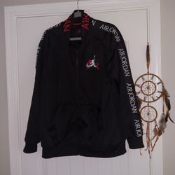 Black Nike Air Jordan Warm-up Jacket