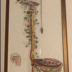 Peggy Abram Have Painted Framed Decor 