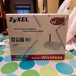 ZyXEL Wireless internet sharing Router