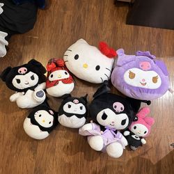 Sanrio Plushie Lot