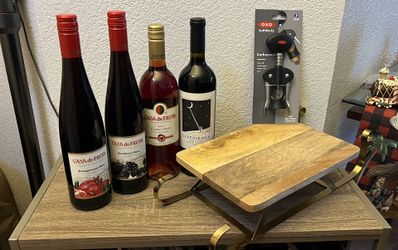 Wine And Sleigh Cheese Charcuterie Board Oxo Crock Opener