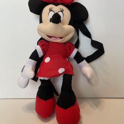 Disney Minnie Mouse Plush Hugging Mini Backpack New With Tags!