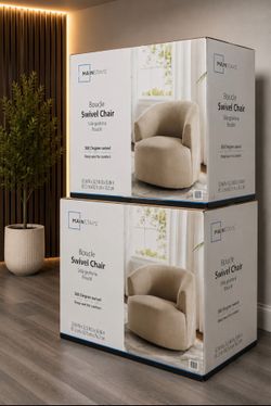 New! Swivel Accent Chairs (Set of 2)