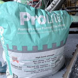 ProLite 30 lb.  Premium Lightweight Large Format Mortar for Tile and Stone